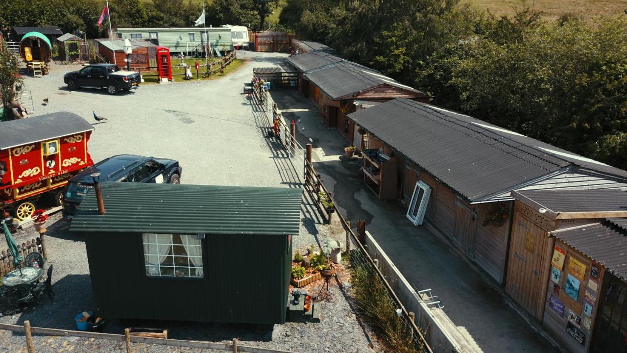 Ruby Shepherds Hut Sleeps 4 Rhayader Esterno foto