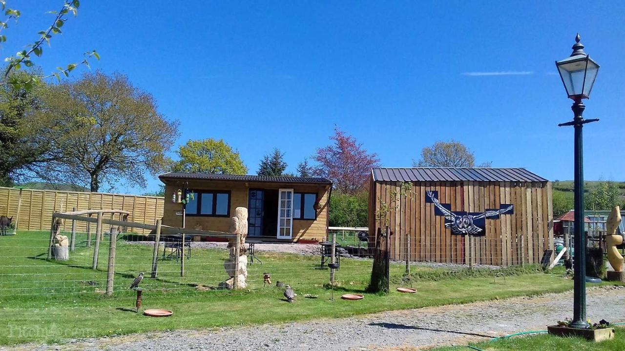 Ruby Shepherds Hut Sleeps 4 Rhayader Esterno foto